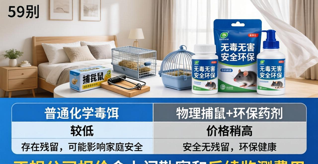 灭老鼠报价多少钱？家庭200-800元，包年更划算