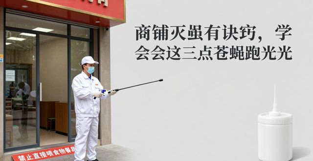 商铺灭蝇有诀窍，学会这三点苍蝇跑光光