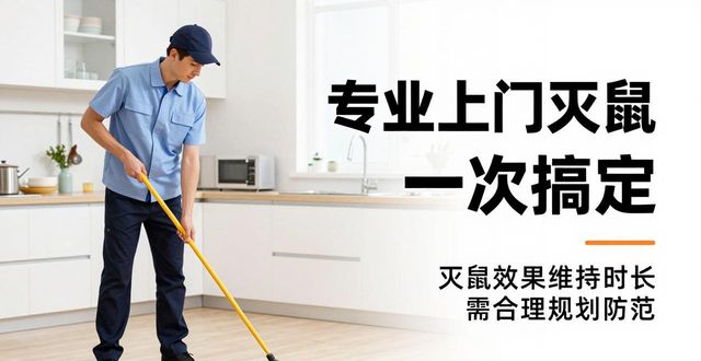 家里有老鼠别慌 专业上门灭鼠一次搞定